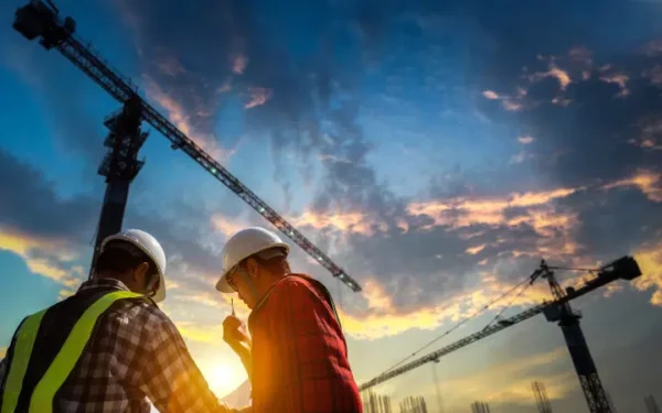 discussion-entre-un-maitre-d-oeuvre-et-un-maitre-d-ouvrage-sur-un-chantier