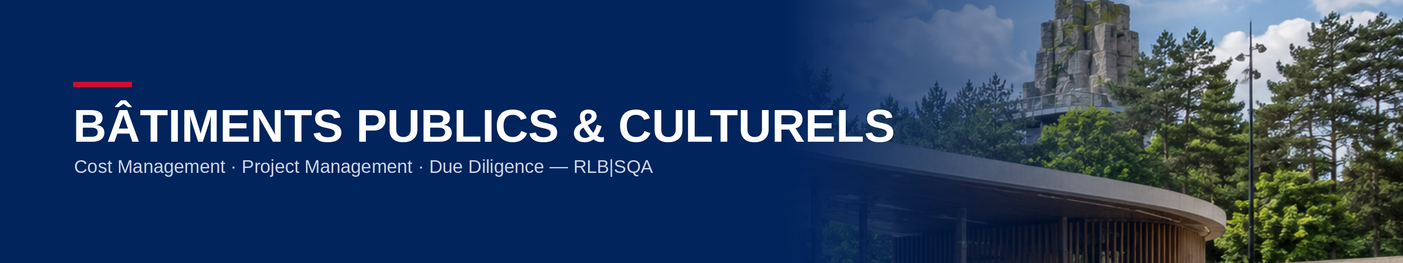 Bâtiments publics et culturels — RLB|SQA