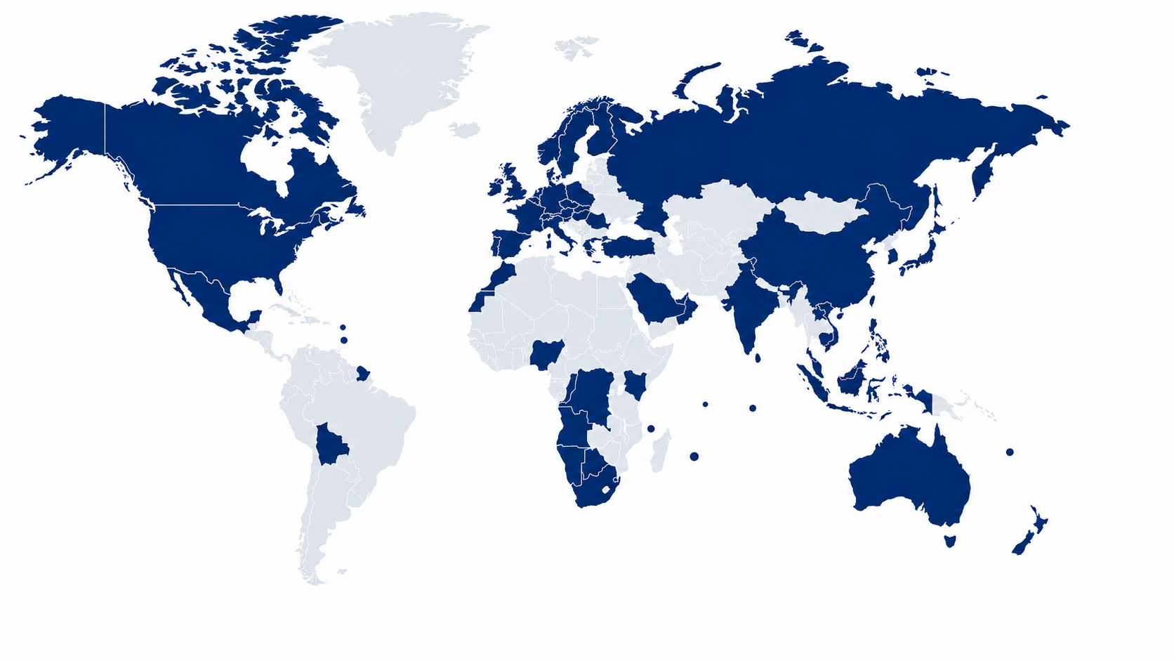 RLB — présence mondiale du groupe