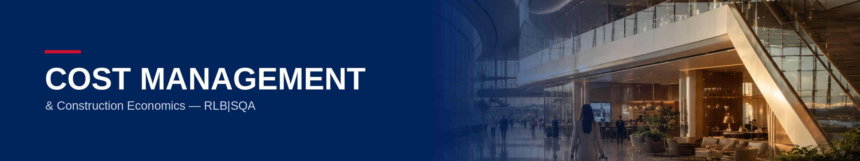 COST MANAGEMENT &mdash; RLB | SQA
